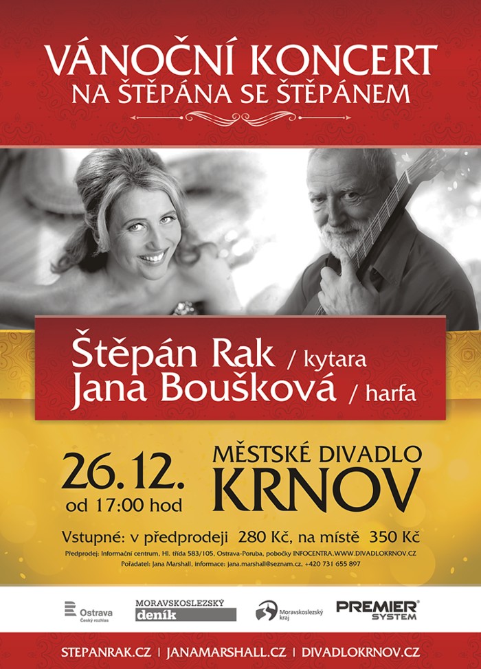 Štěpán Rak - Vánoční koncert - Krnov - 26.12.2019 - 